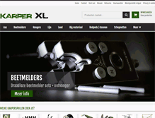 Tablet Screenshot of karperxl.nl